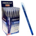 Pensan Büro 2270 1.0 MM 10 Adet Mavi Tükenmez Kalem