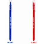 Pensan Büro 2270 Tükenmez Kalem, 1.0 mm Medium Uç, Mavi, Ofis, Okul ve Kırtasiye Kullanımı Iç - Çok Renkli