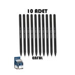 Pensan Büro Siyah 1.0 mm 10 Adet Tükenmez Kalem