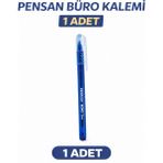 Pensan Büro Tükenmez Kalem 1.0 mm Mavi 1 Adet Dayanıklı Yazım İçin Uygun