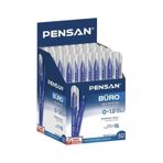 Pensan Büro Tükenmez Kalem Mavi 1.0 Mm 2270 - 50 Li Çoklu Renkli