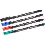 Pensan Fineliner Keçeli Kalem 0.4 mm (Siyah, Mavi, Kırmızı ve Yeşil) - Mavi - Yeşil - Kırmızı - Siyah