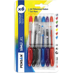 Pensan Jel Simli 1.0 mm Turuncu 12 Paket Tükenmez Kalem
