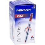 Pensan Kalem Tükenmez Kırmızı 2021 6676 2221