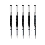 Pensan My King İğne Uçlu Metal Klipsli Jel Tükenmez Kalem 0.5 Mm Siyah - 5 Adet