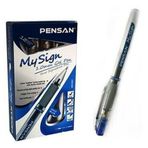 Pensan My Sign Jel 1.0 mm 12'li Siyah İmza Kalemi