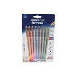 Pensan My-Tech Colored 0.7mm 8'li Tükenmez Kalem Seti