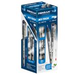 Pensan My-Tech Mavi Akışkan 25'li Tükenmez Kalem