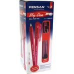 Pensan PE02210TKKI Kırmızı Tükenmez Kalem