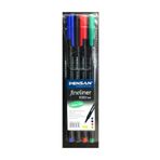 Pensan PE6500FLMSKY4S 6500 4'lü Fineliner