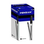 Pensan Pensan Tükenmez Kalem Üçgen Siyah 0,5 Mm 2305 (50 Li Paket) Siyah 3080.13442