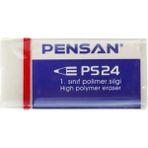 Pensan PSS-24 Beyaz Silgi 1 Adet Yüksek Polimer Malzeme ile Üretilmiştir