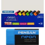 Pensan Silgi Neon Pss-24P (24 Lü Paket)
