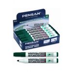 Pensan Tahta Kalemi Yuvarlak Uç Yeşil ( 12 Li Paket)