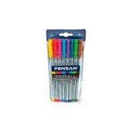 Pensan Triball 1.0 Tükenmez Kalem, 8'li Set, Çok Renkli