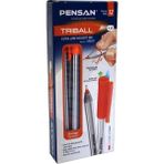 Pensan Triball 1 mm Turuncu Tükenmez Kalem 12'li Paket