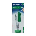 Pensan Trıball Tükenmez Kalem Yeşil 12.Li 1 mm