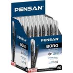 Pensan Tükenmez Kalem Büro 1.0 mm Siyah 50 Li 2270 - 50 Adet
