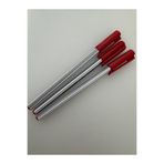 Pensan Tükenmez Kalem Triball 1.0 mm Bilye Uç Kırmızı (3 Adet)