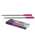 Pensan Tükenmez Kalem Triball 1.0 MM Bilye Uç Pembe 12 Li (1 Paket 12 Adet) PE01003TKPE