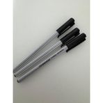 Pensan Tükenmez Kalem Triball 1.0 mm Bilye Uç Siyah (6 Adet)