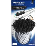 Pensan Tükenmez Kalem Triball 1.0 Mm Bilye Uç Siyah PE01003TKSIST (60 Lı Paket)