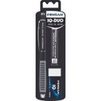 Pensan Versatil 0.5 Iq Duo Silgi+Min Set Renk 4008 - Siyah - 0,5 mm