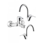 Penta 323330 Lavabo Eviye Banyo Bataryası