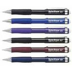 Pentel 0.5 mm Metal Klipsli Büyük Boy Silgili Versatil SİYAH