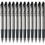 Pentel 0.7 mm Tükenmez Kalem - Ekonomik Siyah - Ana Renkler