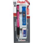 Pentel 120A3 Dx 0.7 mm Üçlü Kalem Set - Karışık-Çok Renkli