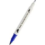 Pentel Brush Sing Pen Twin Çift Taraflı Fırça Uçlu Kalem Blue - Açık Mavi