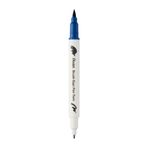 Pentel Brush Sing Pen Twin Çift Taraflı Fırça Uçlu Kalem ÇELİK MAVİSİ