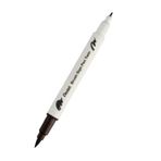 Pentel Brush Sing Pen Twin Çift Taraflı Fırça Uçlu Kalem Dark Brown