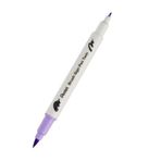 Pentel Brush Sing Pen Twin Çift Taraflı Fırça Uçlu Kalem Heliotrope