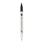 Pentel Brush Sing Pen Twin Çift Taraflı Fırça Uçlu Kalem K.KAHVE