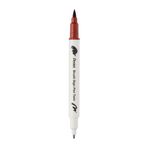 Pentel Brush Sing Pen Twin Çift Taraflı Fırça Uçlu Kalem KAHVE