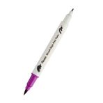 Pentel Brush Sing Pen Twin Çift Taraflı Fırça Uçlu Kalem Magenta