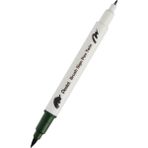 Pentel Brush Sing Pen Twin Çift Taraflı Fırça Uçlu Kalem Olive Green - AçıkYeşil