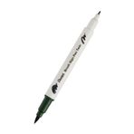 Pentel Brush Sing Pen Twin Çift Taraflı Fırça Uçlu Kalem Olive Green