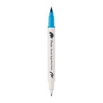 Pentel Brush Sing Pen Twin Çift Taraflı Fırça Uçlu Kalem TURKUAZ