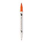 Pentel Brush Sing Pen Twin Çift Taraflı Fırça Uçlu Kalem TURUNCU