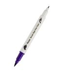 Pentel Brush Sing Pen Twin Çift Taraflı Fırça Uçlu Kalem Violet