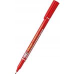 Pentel Marcador Permanent Markör Kalem Ekstra İnce Uç Kırmızı Y-Nf450-B (12 Li Paket)