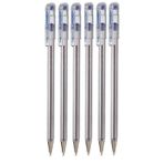 Pentel Mavi mükemmel tükenmez kalem kalem küre Punkt kalem 0,7 mm Spitze Spitze 0,25 mm Line Genişlik ince Linie doldurulabilir mürekkep BK77 (6 adet)