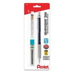 Pentel Mekanik Kalem GraphGear 500 Otomatik Çizim Kalemi - .7 mm Kurşun Boyutu - 50 Kurşun ve 4 Silgi Yedeği İçerir