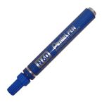 Pentel N60-C Kesik Uç Metal Gövde Mavi Permanent Markör
