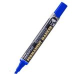 Pentel NLF60-C Kesik Uç Mavi Permanent Markör