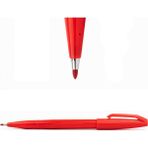 Pentel S520 Imza Kalemi - Kırmızı - 1 - Renkli