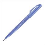 Pentel SES15C-V2X Brush Sing Pen Fırça Uçlu Kalem - Mor